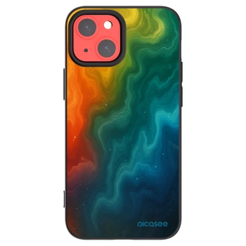 Picasee fekete szilikon tok az alábbi mobiltelefonokra Apple iPhone 13 mini - Solar