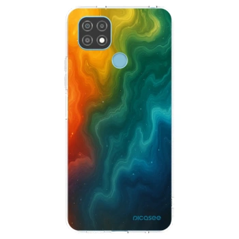 Picasee átlátszó szilikon tok az alábbi mobiltelefonokra Realme C21 - Solar