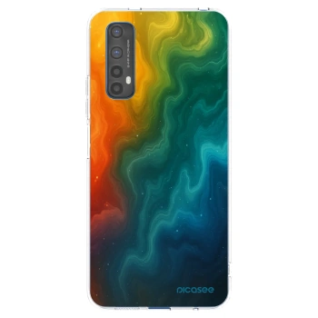 Picasee átlátszó szilikon tok az alábbi mobiltelefonokra Realme 7 - Solar