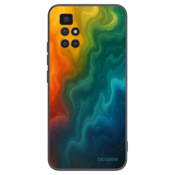 Picasee fekete szilikon tok az alábbi mobiltelefonokra Xiaomi Redmi 10 - Solar