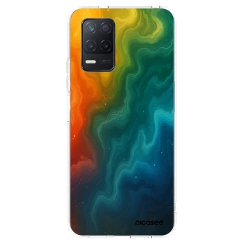 Picasee átlátszó szilikon tok az alábbi mobiltelefonokra Realme 8 5G - Solar