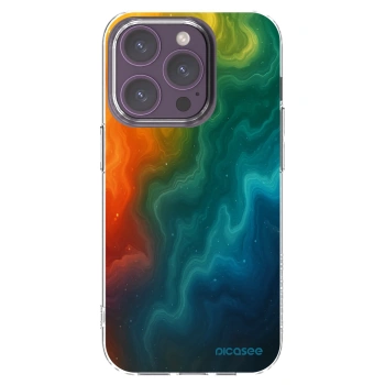 Picasee átlátszó szilikon tok az alábbi mobiltelefonokra Apple iPhone 14 Pro - Solar