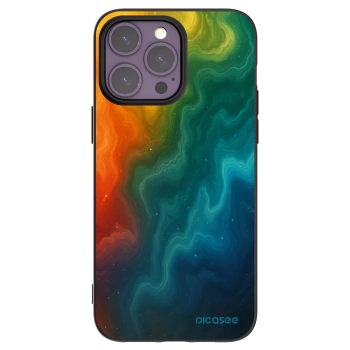 Picasee fekete szilikon tok az alábbi mobiltelefonokra Apple iPhone 14 Pro Max - Solar