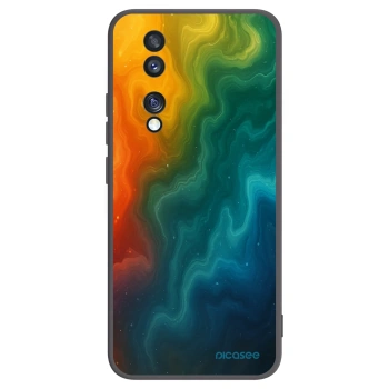 Picasee fekete szilikon tok az alábbi mobiltelefonokra Honor 70 - Solar