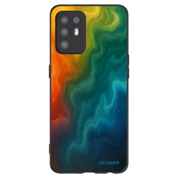 Picasee fekete szilikon tok az alábbi mobiltelefonokra OPPO A94 5G - Solar