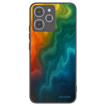 Picasee fekete szilikon tok az alábbi mobiltelefonokra Xiaomi Redmi 12 4G - Solar