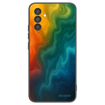 Picasee fekete szilikon tok az alábbi mobiltelefonokra Samsung Galaxy A04s A047F - Solar