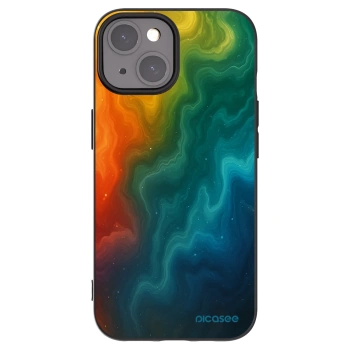 Picasee fekete szilikon tok az alábbi mobiltelefonokra Apple iPhone 15 - Solar