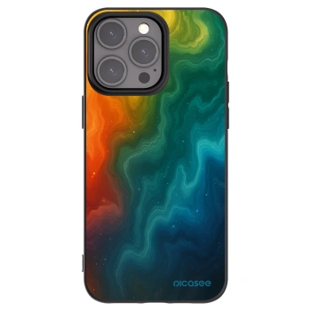 Picasee fekete szilikon tok az alábbi mobiltelefonokra Apple iPhone 15 Pro Max - Solar