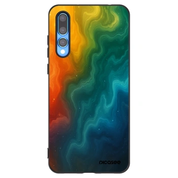 Picasee fekete szilikon tok az alábbi mobiltelefonokra Huawei P20 Pro - Solar