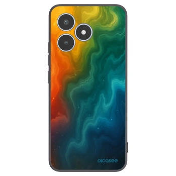 Picasee fekete szilikon tok az alábbi mobiltelefonokra Realme C53 - Solar