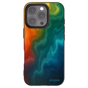 Picasee fekete szilikon tok az alábbi mobiltelefonokra Apple iPhone 16 Pro - Solar