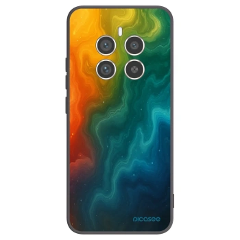 Picasee fekete szilikon tok az alábbi mobiltelefonokra Realme 12 Pro 5G - Solar