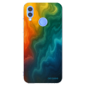 Picasee átlátszó szilikon tok az alábbi mobiltelefonokra Honor 10 Lite - Solar