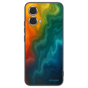 Picasee fekete szilikon tok az alábbi mobiltelefonokra Motorola Moto G85 - Solar