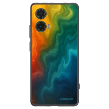 Picasee fekete szilikon tok az alábbi mobiltelefonokra Motorola Moto G35 5G - Solar