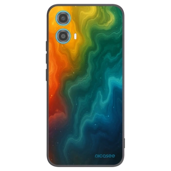 Picasee fekete szilikon tok az alábbi mobiltelefonokra Motorola Moto G34 5G - Solar