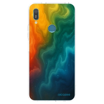 Picasee átlátszó szilikon tok az alábbi mobiltelefonokra Huawei Y6 2019 - Solar
