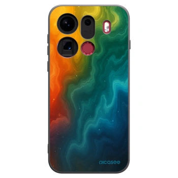 Picasee fekete szilikon tok az alábbi mobiltelefonokra OPPO Find X9 Pro - Solar