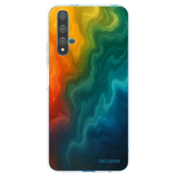 Picasee átlátszó szilikon tok az alábbi mobiltelefonokra Huawei Nova 5T - Solar