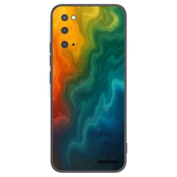 Picasee fekete szilikon tok az alábbi mobiltelefonokra Samsung Galaxy S20 G980F - Solar