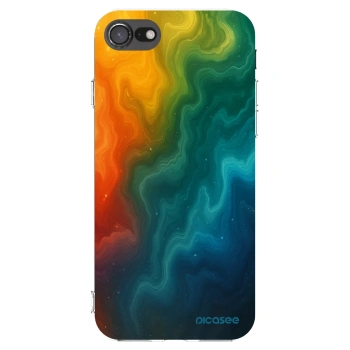 Picasee átlátszó szilikon tok az alábbi mobiltelefonokra Apple iPhone SE 2020 - Solar