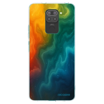 Picasee fekete szilikon tok az alábbi mobiltelefonokra Xiaomi Redmi Note 9 - Solar