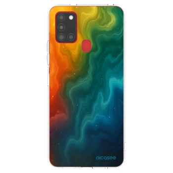 Picasee átlátszó szilikon tok az alábbi mobiltelefonokra Samsung Galaxy A21s - Solar