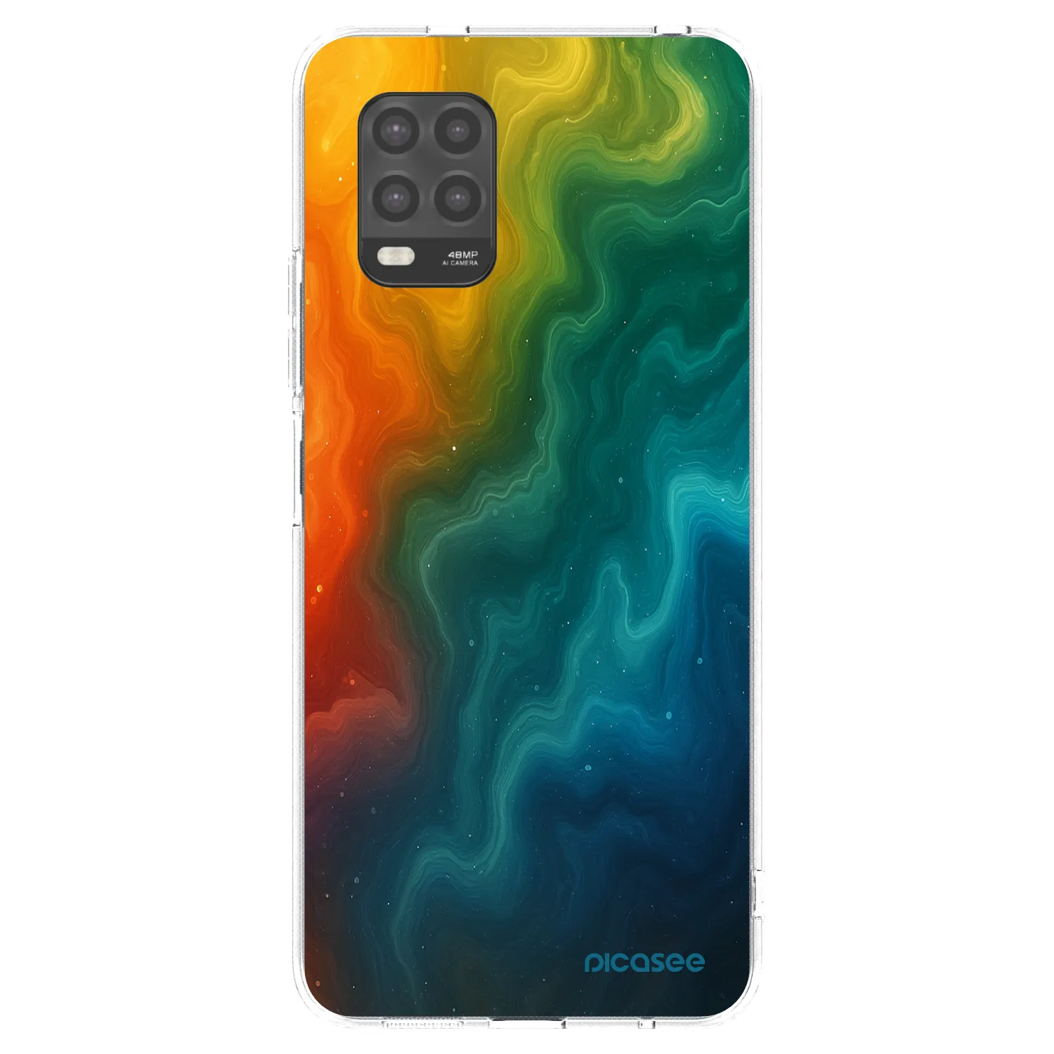 Picasee átlátszó szilikon tok az alábbi mobiltelefonokra Xiaomi Mi 10 Lite - Solar