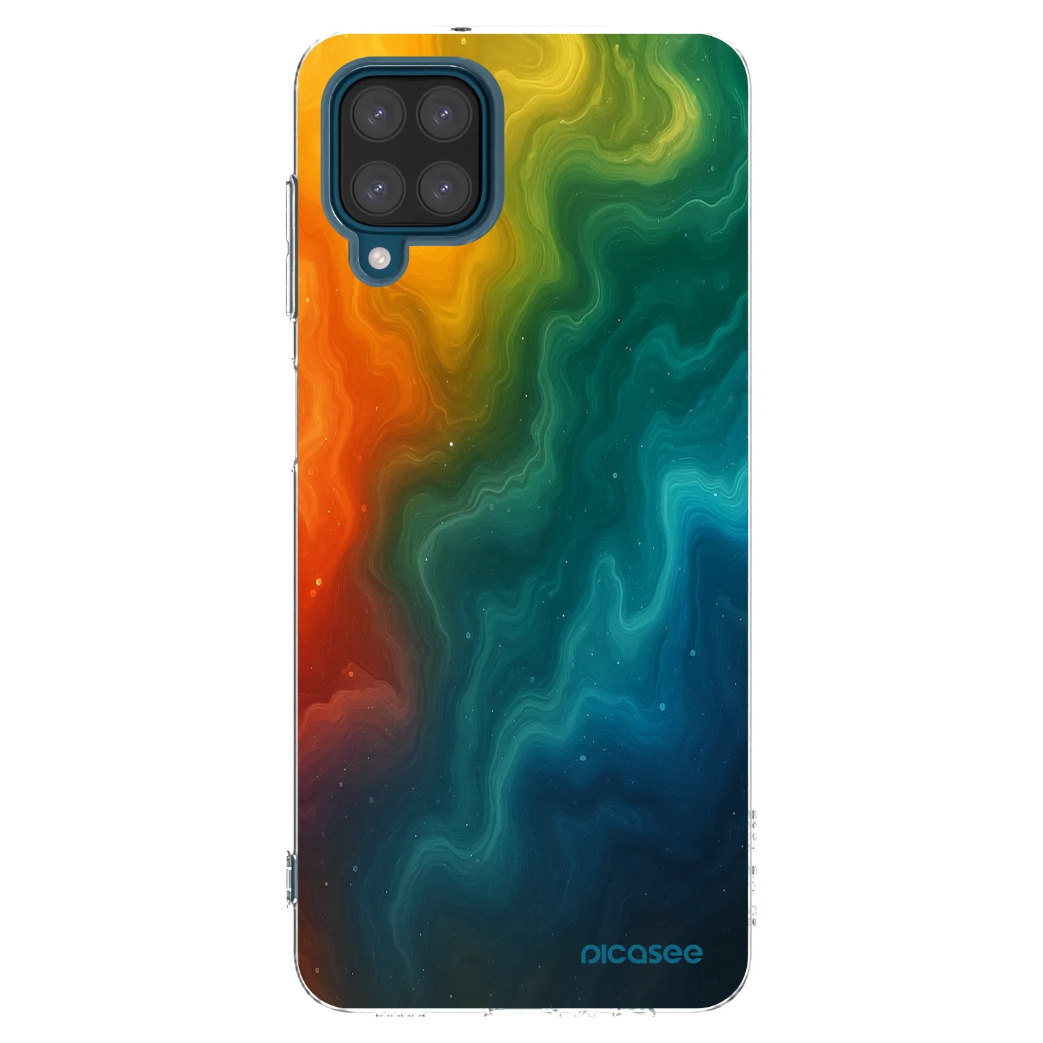 Picasee átlátszó szilikon tok az alábbi mobiltelefonokra Samsung Galaxy A12 A125F - Solar
