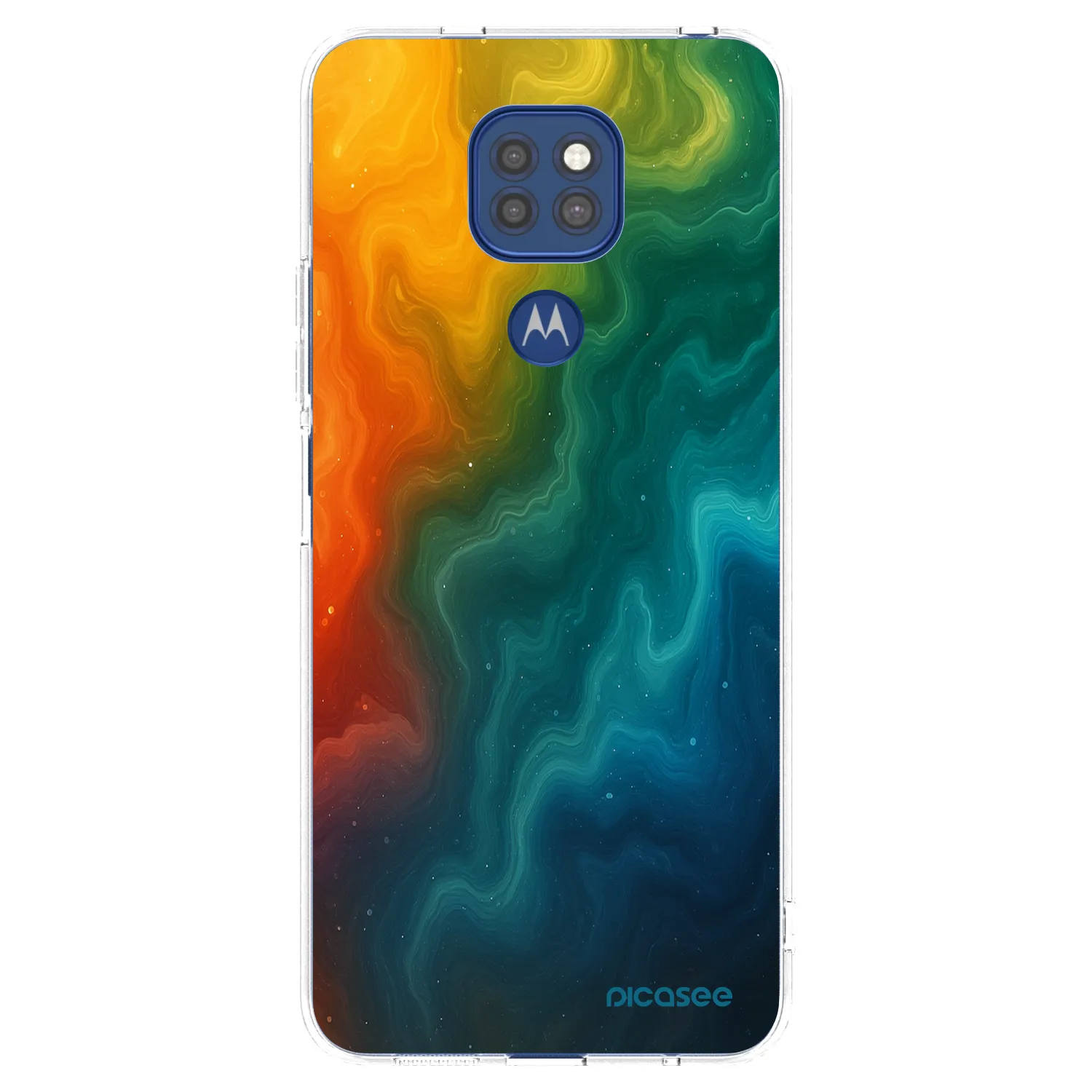 Picasee átlátszó szilikon tok az alábbi mobiltelefonokra Motorola Moto G9 Play - Solar