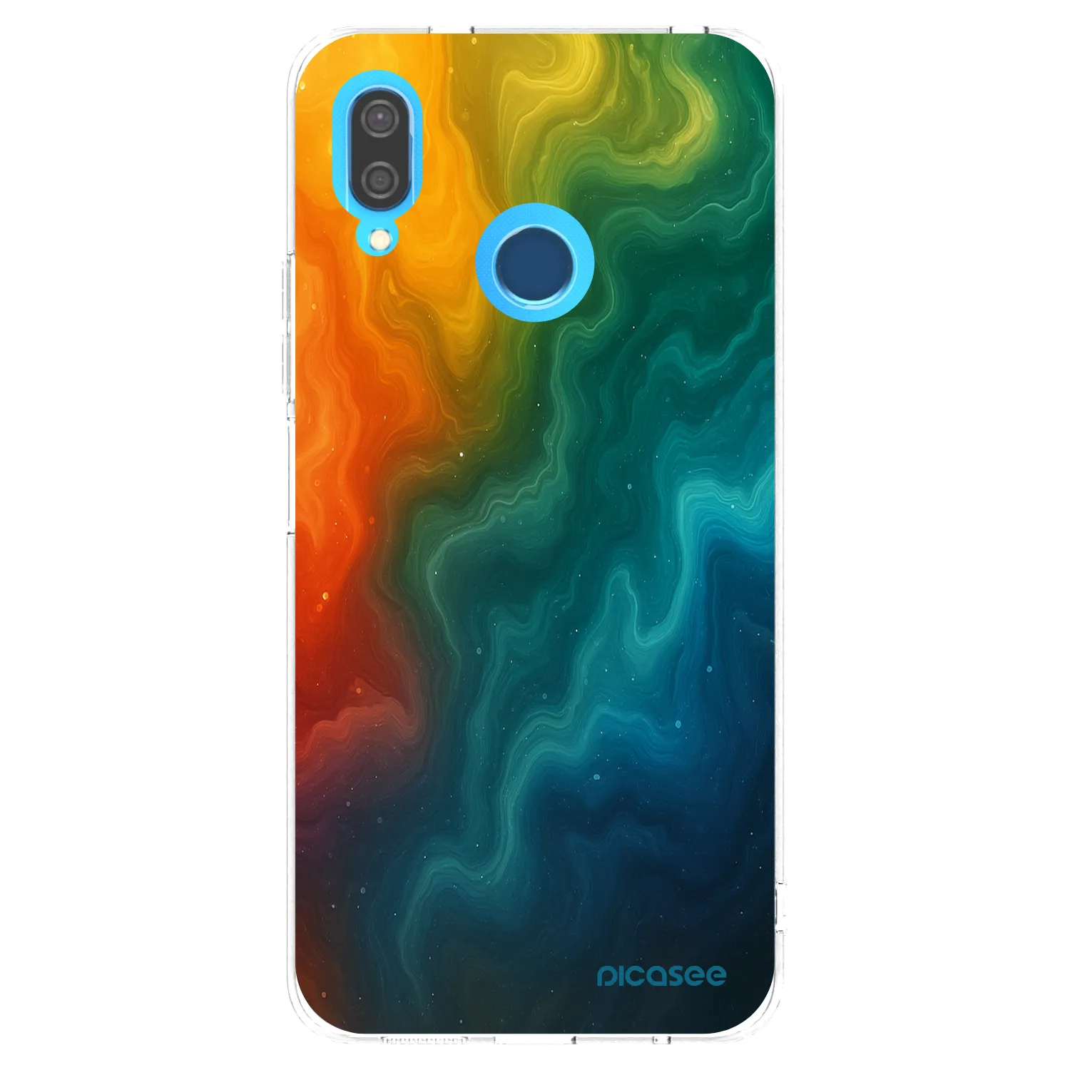 Picasee átlátszó szilikon tok az alábbi mobiltelefonokra Huawei P20 Lite - Solar