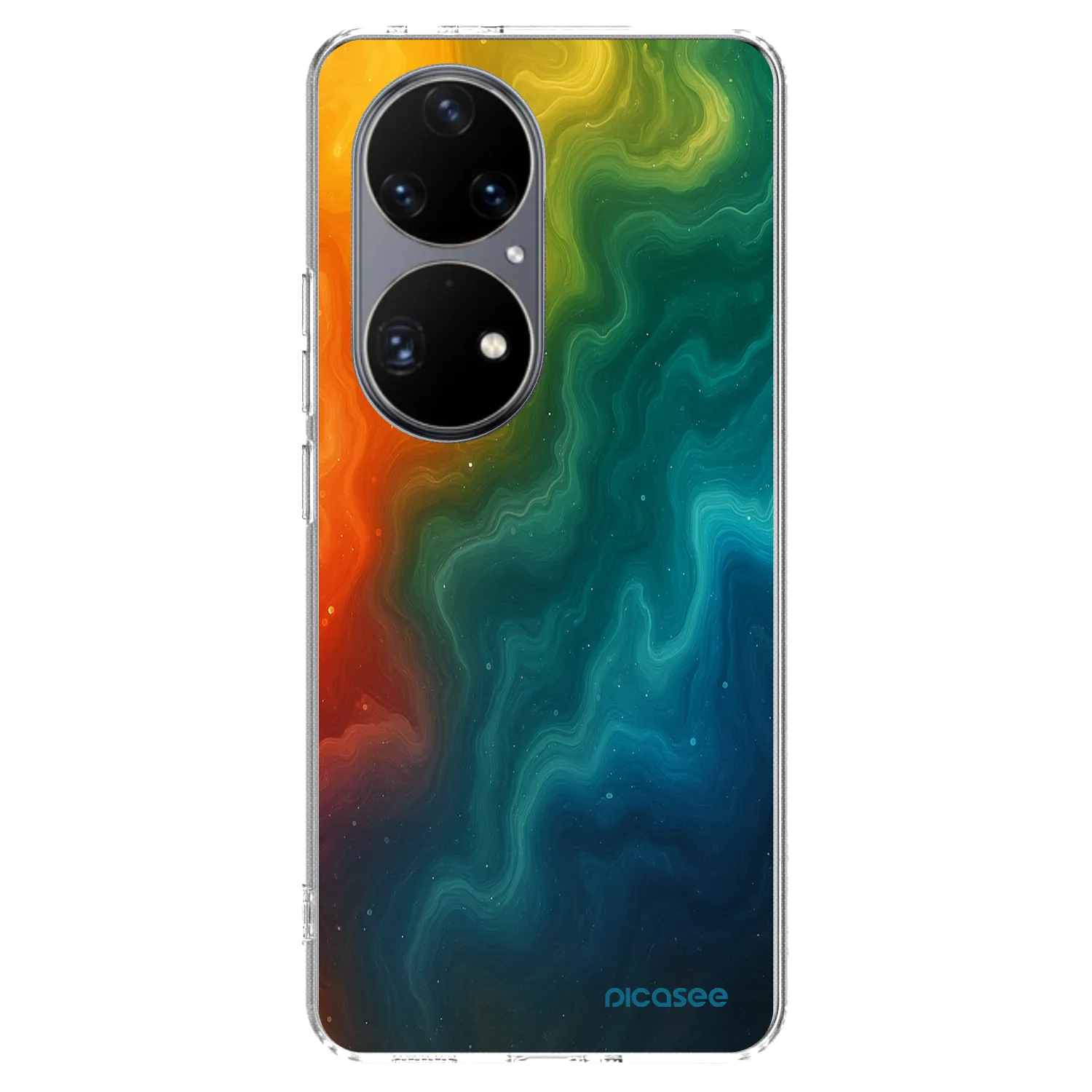 Picasee átlátszó szilikon tok az alábbi mobiltelefonokra Huawei P50 - Solar
