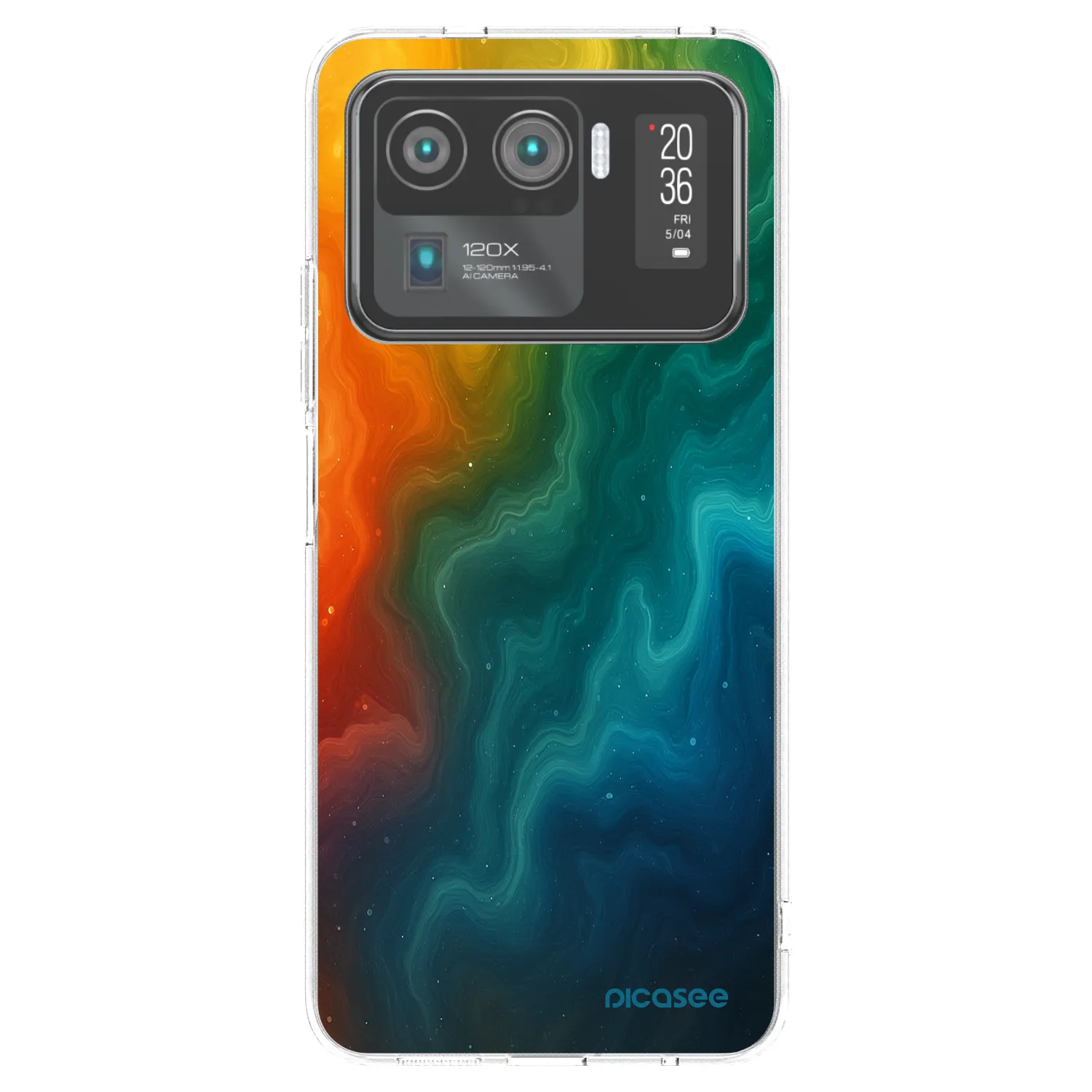 Picasee átlátszó szilikon tok az alábbi mobiltelefonokra Xiaomi Mi 11 Ultra - Solar