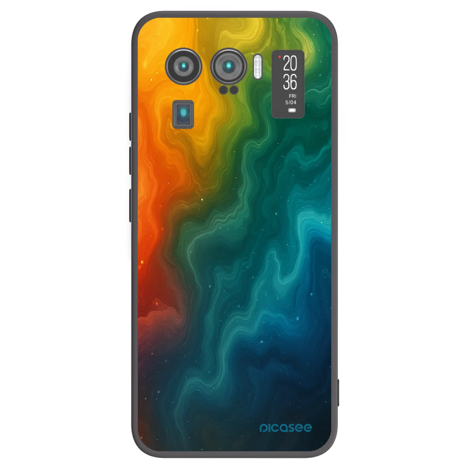 Picasee fekete szilikon tok az alábbi mobiltelefonokra Xiaomi Mi 11 Ultra - Solar