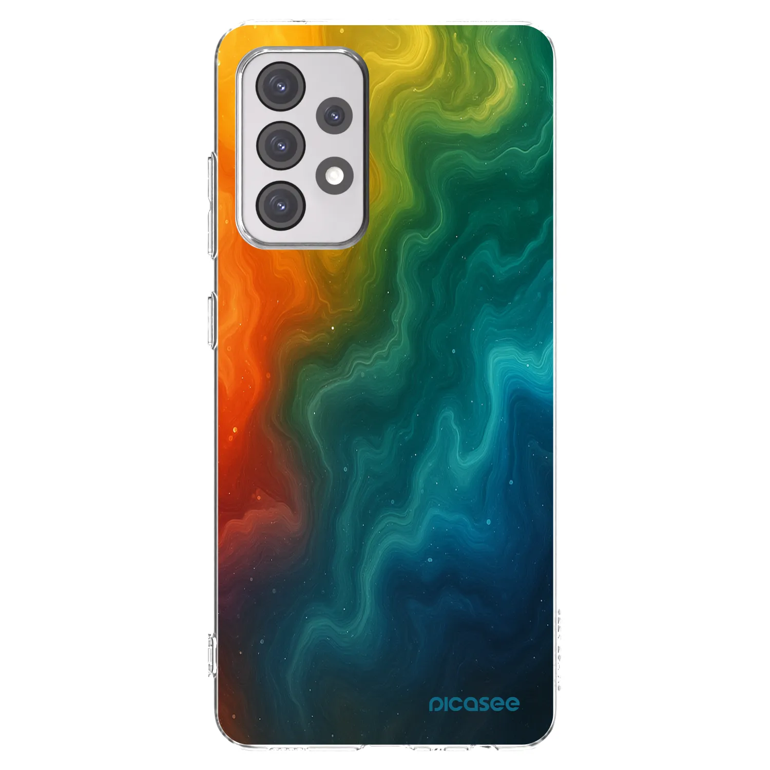 Picasee átlátszó szilikon tok az alábbi mobiltelefonokra Samsung Galaxy A52s 5G A528B - Solar