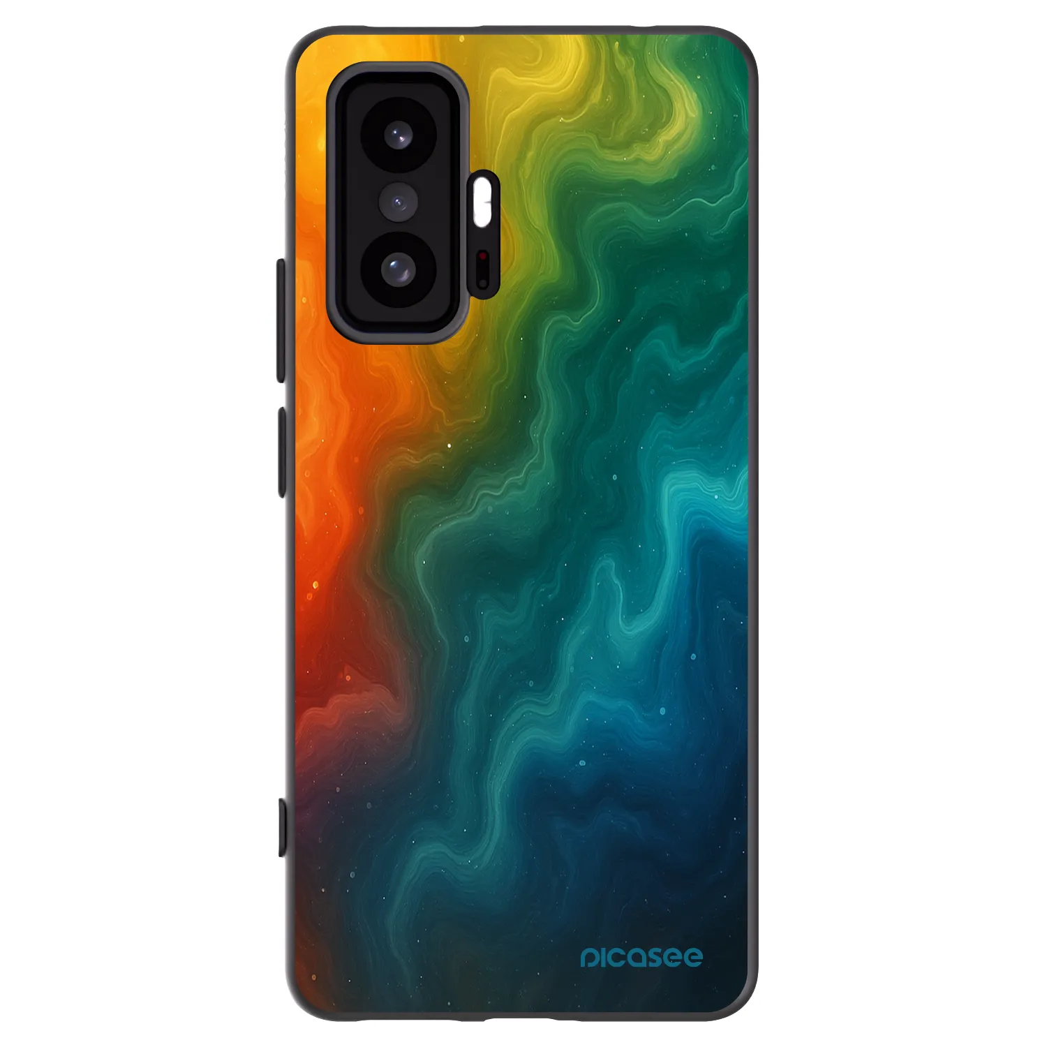 Picasee fekete szilikon tok az alábbi mobiltelefonokra Xiaomi 11T - Solar