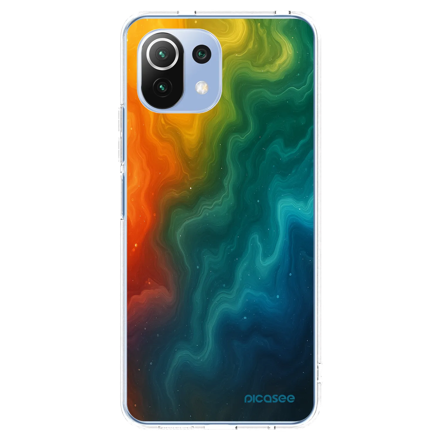 Picasee átlátszó szilikon tok az alábbi mobiltelefonokra Xiaomi 11 Lite 5G NE - Solar