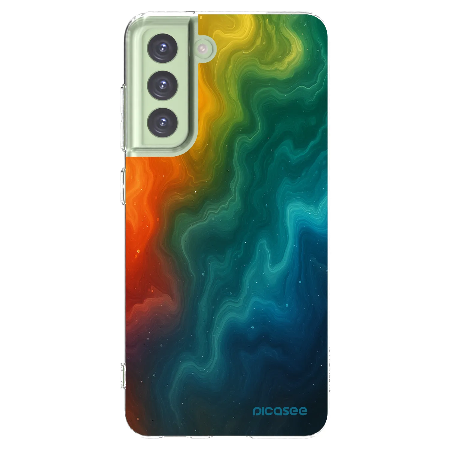 Picasee átlátszó szilikon tok az alábbi mobiltelefonokra Samsung Galaxy S21 FE 5G - Solar