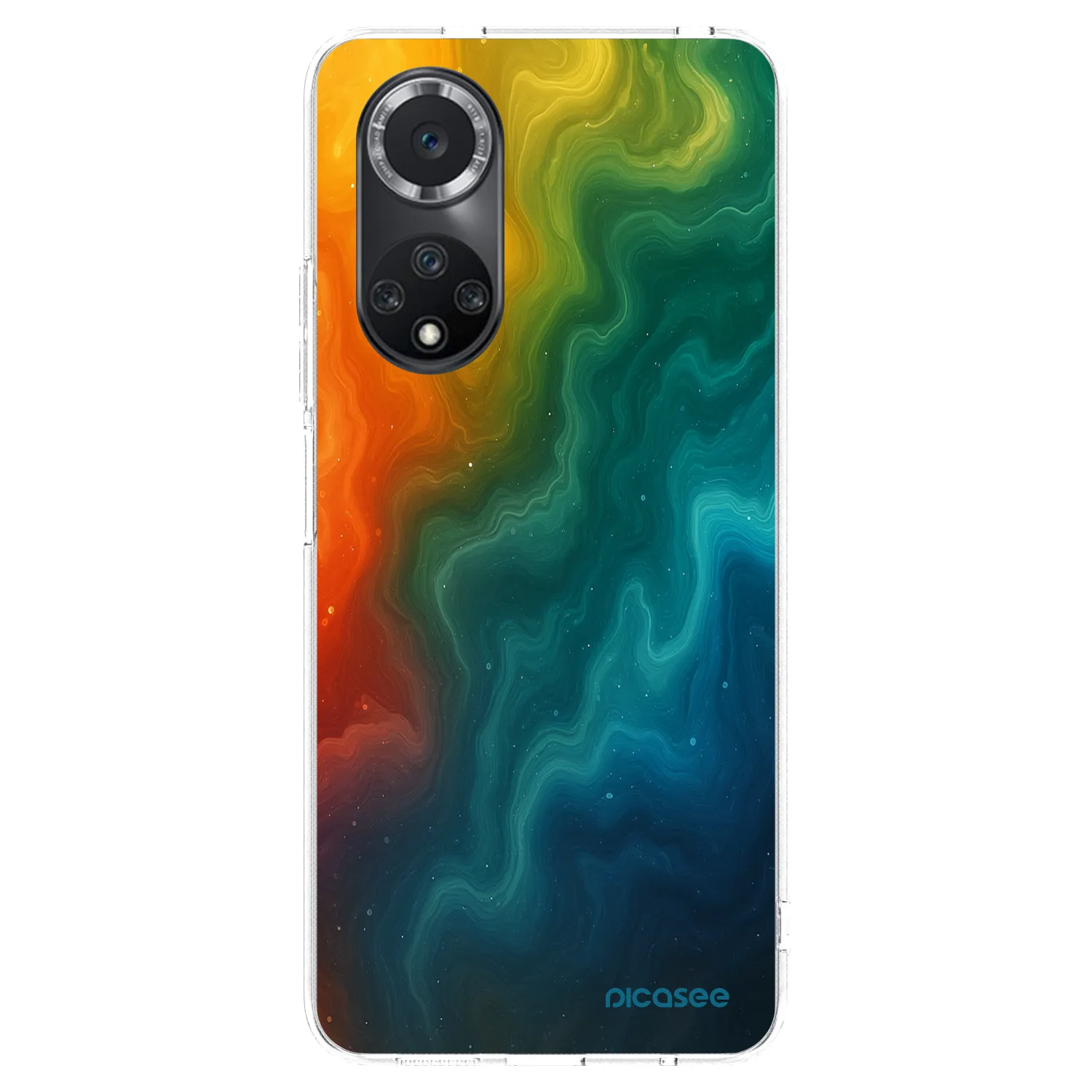 Picasee átlátszó szilikon tok az alábbi mobiltelefonokra Huawei Nova 9 SE - Solar