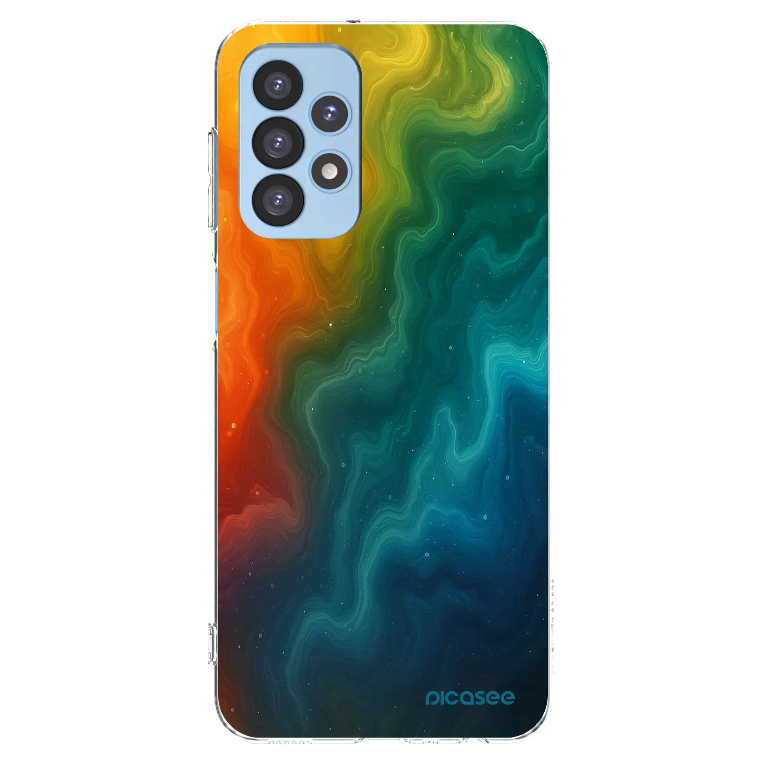 Picasee átlátszó szilikon tok az alábbi mobiltelefonokra Samsung Galaxy A23 A235F 4G - Solar