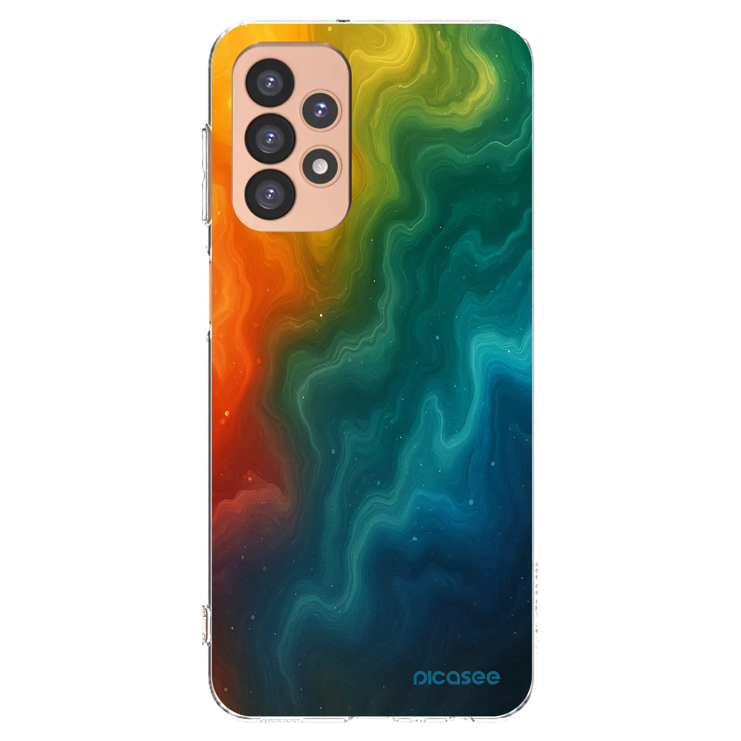 Picasee átlátszó szilikon tok az alábbi mobiltelefonokra Samsung Galaxy A23 A236B 5G - Solar