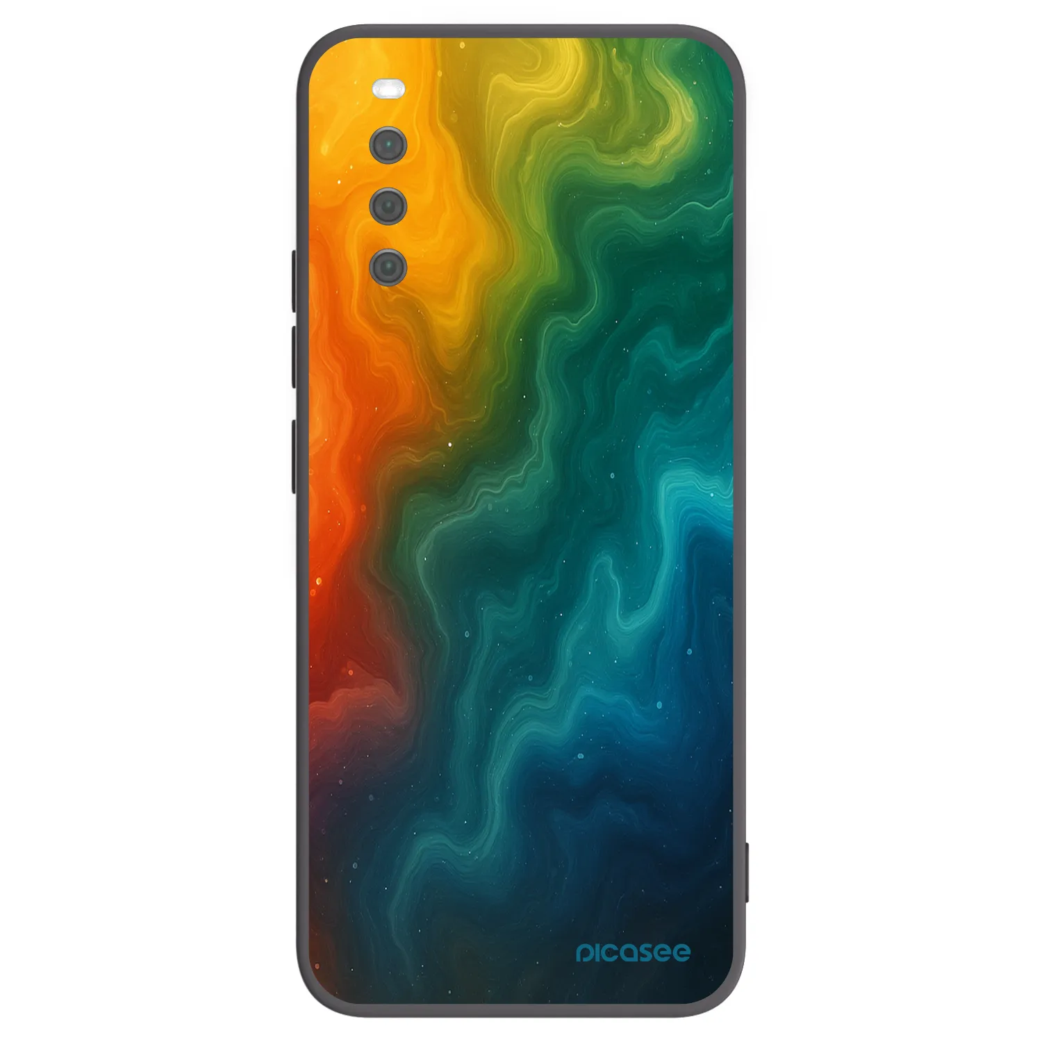 Picasee fekete szilikon tok az alábbi mobiltelefonokra Sony Xperia 10 III - Solar