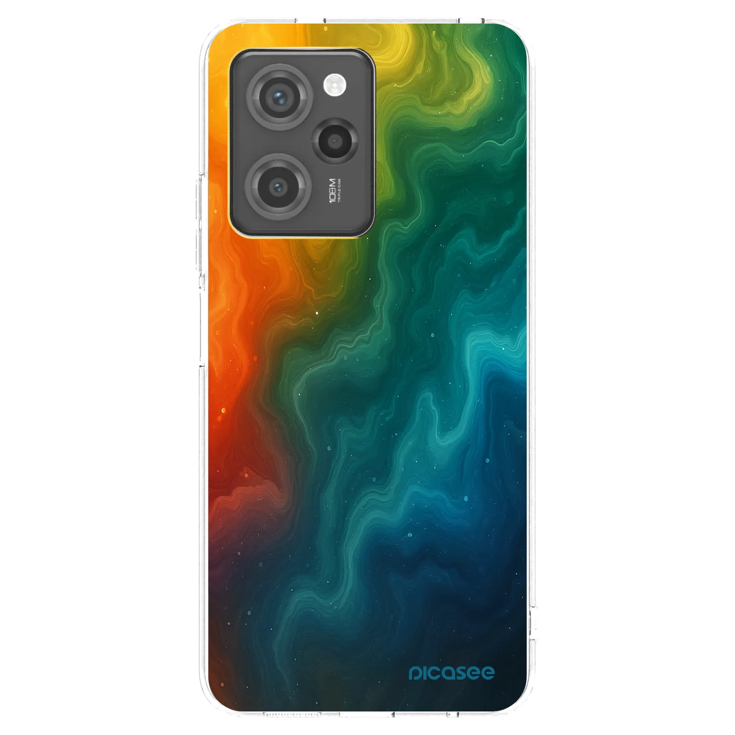 Picasee fekete szilikon tok az alábbi mobiltelefonokra Xiaomi Poco X5 Pro - Solar