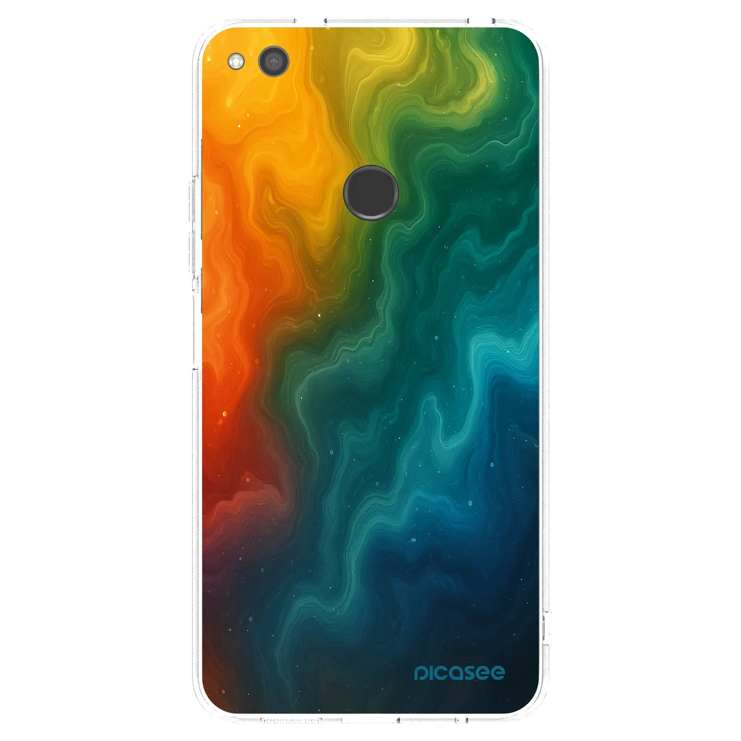 Picasee átlátszó szilikon tok az alábbi mobiltelefonokra Huawei P9 Lite 2017 - Solar
