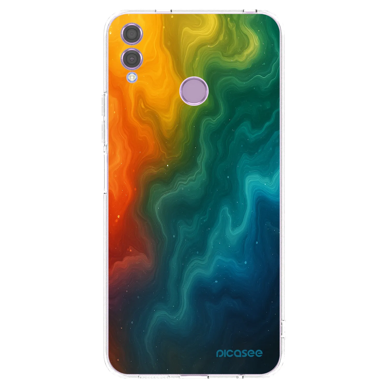 Picasee átlátszó szilikon tok az alábbi mobiltelefonokra Honor 8X - Solar