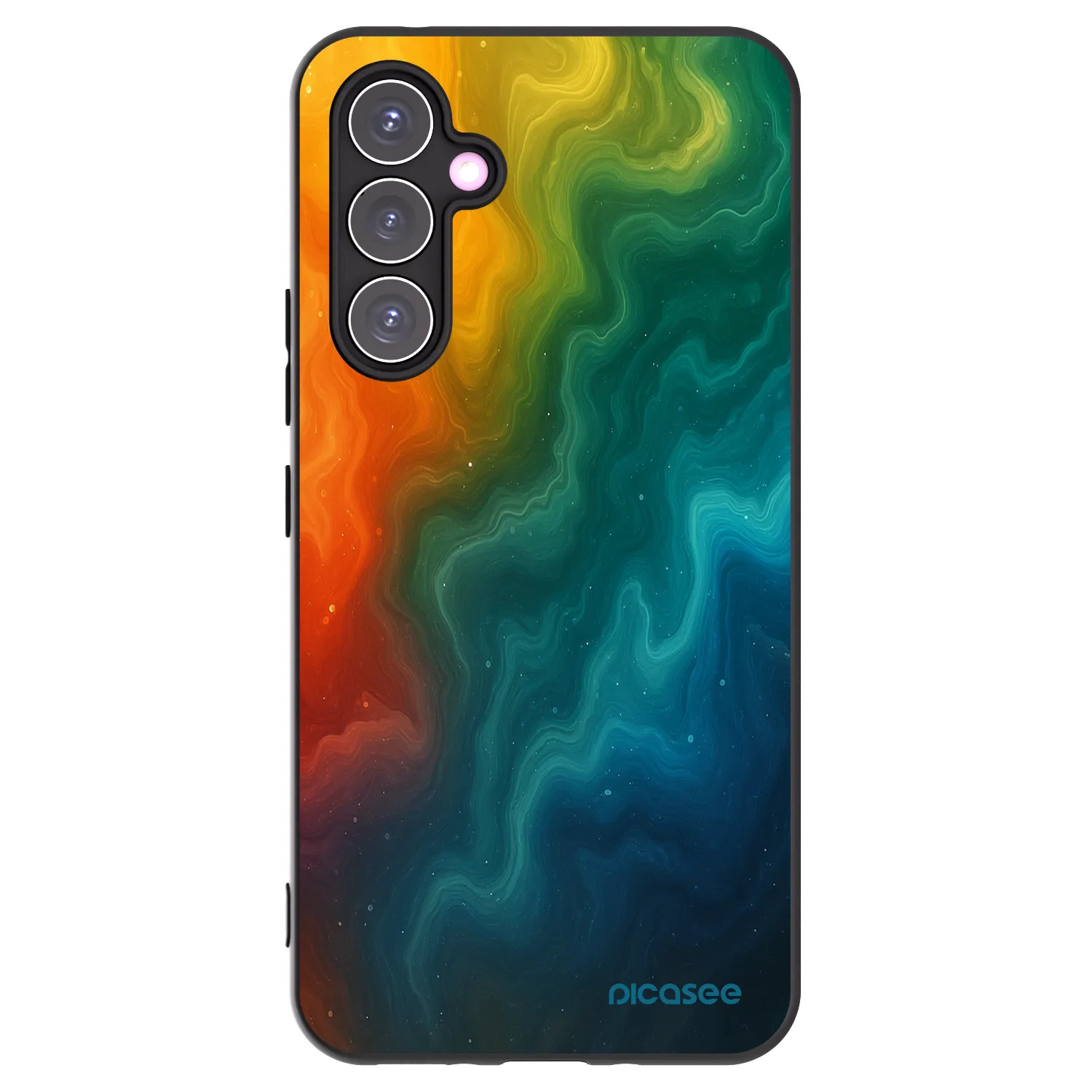 Picasee fekete szilikon tok az alábbi mobiltelefonokra Samsung Galaxy A54 5G A546B - Solar