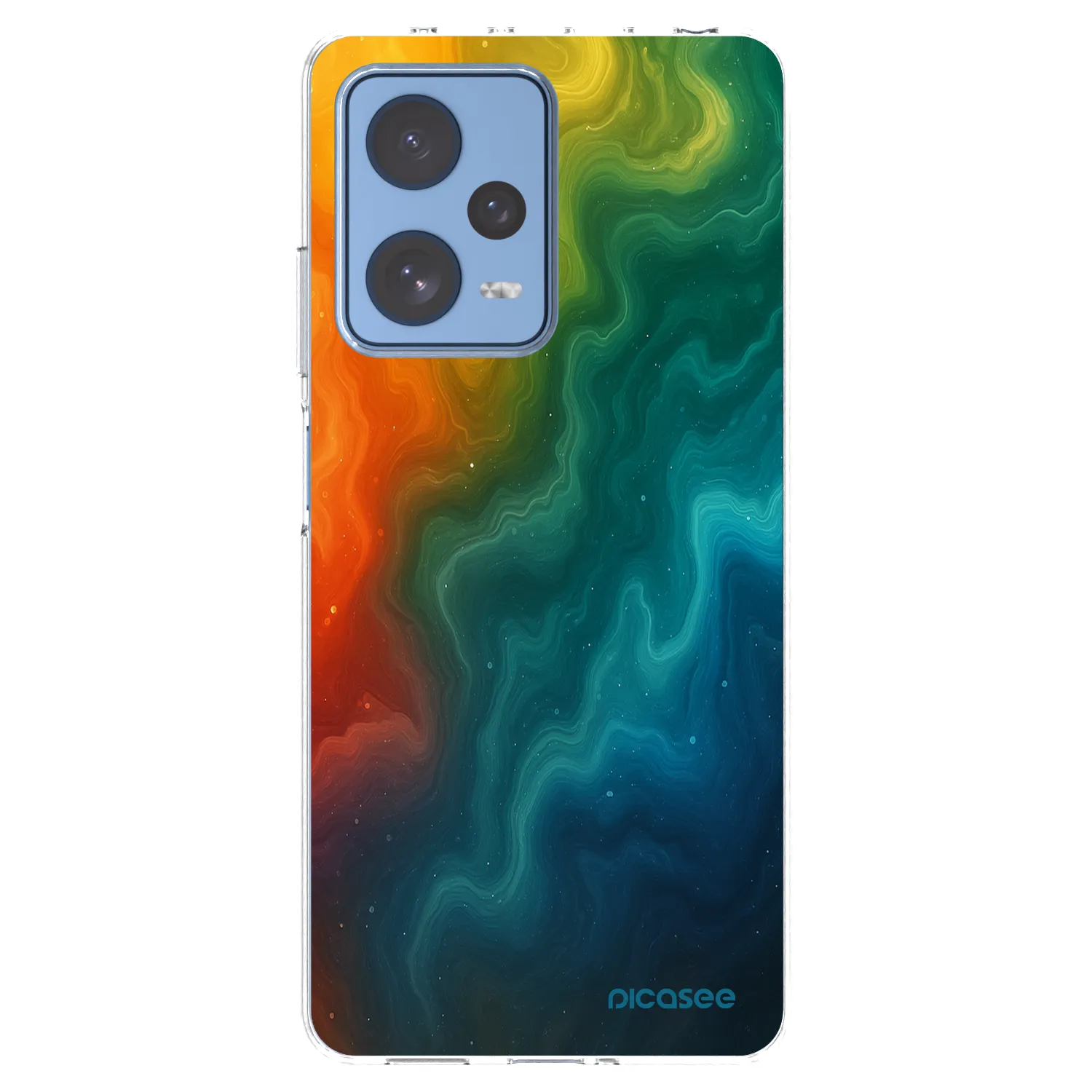 Picasee átlátszó szilikon tok az alábbi mobiltelefonokra Xiaomi Redmi Note 12 Pro 5G - Solar