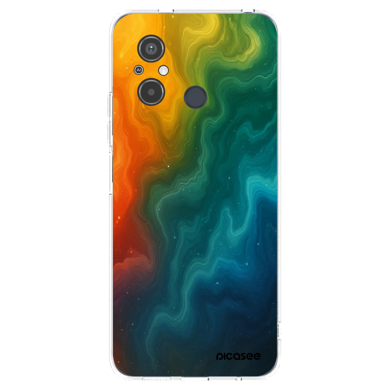 Picasee átlátszó szilikon tok az alábbi mobiltelefonokra Xiaomi Redmi 12C - Solar