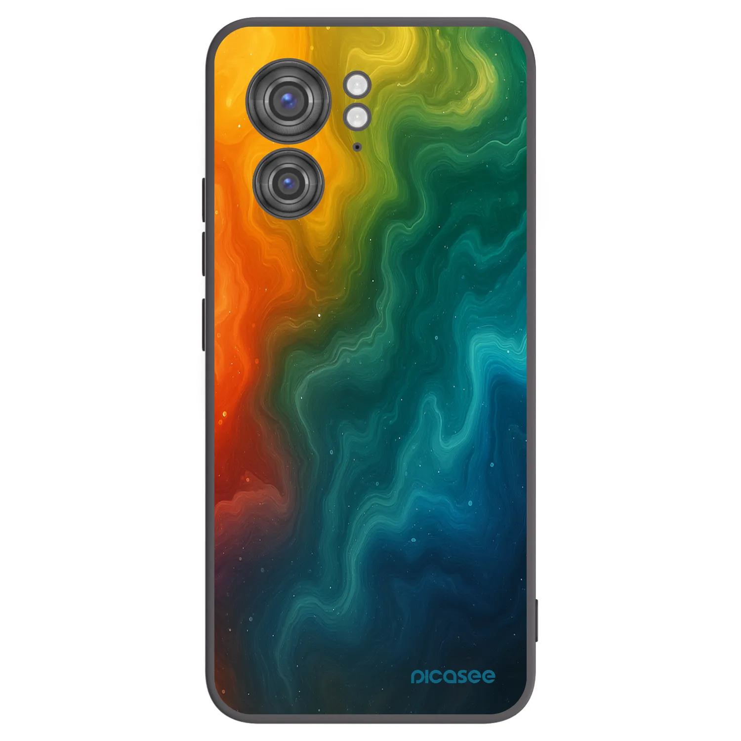 Picasee fekete szilikon tok az alábbi mobiltelefonokra Motorola Edge 40 - Solar